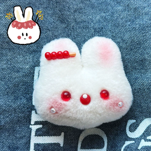 Regalos <span class=keywords><strong>de</strong></span> cumpleaños Felpa Linda Vaca Animales <span class=keywords><strong>de</strong></span> <span class=keywords><strong>peluche</strong></span> Juguete suave Rosa Pequeño conejo blanco Llavero <span class=keywords><strong>de</strong></span> <span class=keywords><strong>peluche</strong></span> personalizado - Product Image 6