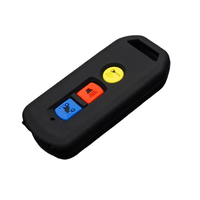 Étui de clé en silicone pour Honda PCX 125 150 SH125 SH300 2016 2017 2018 2019 2020 Super Cub 125 Moto Scooter Clé intelligente à 3 boutons