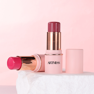 Barra <span class=keywords><strong>de</strong></span> Colorete Multiusos <span class=keywords><strong>de</strong></span> Bajo MOQ, 12 Tonos, Resistente al Agua, Larga Duración, Brillo Natural, Barra Multiusos para Mejillas y Labios - Product Image 1