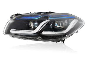 Para <span class=keywords><strong>BMW</strong></span> 5 Series F10 F11 F18 M5 520i 525i 528i 535i 550i 2010-2017 Xenon modificado HID Corner Eye LED faros nuevos 6000K 12V - Product Image 4