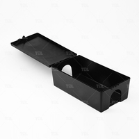 Boîte de piège à colle de souris rectangulaire, Station d'appât de Rat Non toxique et inodore, offre spéciale