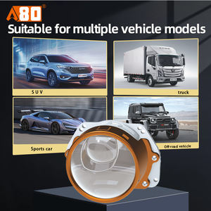 A80-GT1 100 Вт, высокомощная светодиодная фара высокой мощности с дальним светом для автомобилей, новая цветовая температура 6000k - Product Image 4