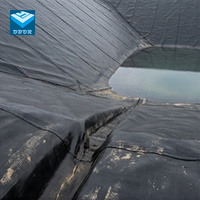 Géomembrane HDPE imperméable à prix compétitif direct usine pour bassin piscicole, décharge sanitaire, barrage et projets aquacoles
