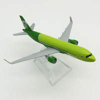 Modèle d'avion en métal moulé sous pression Airbus A320 à l'échelle 1:400, 16 cm, design personnalisé, en alliage, à vendre