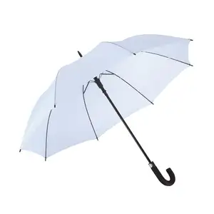 Alle Faser Angepasst Automatische gerade EVA J lange Griff Werbung Regenschirm Großhandel Angepasst Logo