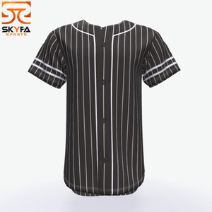 Maillot de baseball nouvellement conçu Vêtements de sport en polyester respirants unisexes Vêtements de softball grande taille avec techniques imprimées Utilisation grave - Product Image 2