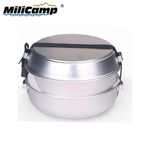 轻型便携式户外野营燃气灶铝炊具套装 - Product Image 6