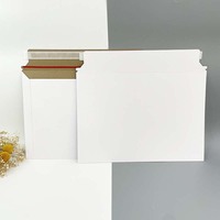 Sobres de Papel Negro y Blanco de Alta Calidad con Logotipo Personalizado, Gruesos, para Documentos A4 y A3, Facturas, Recibos, Autosellables y Desgarrables
