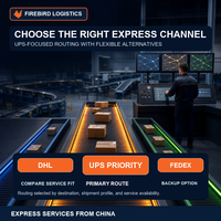 Firebird Agent logistique de fret aérien le moins cher DHL UPS FedEx Express de Chine vers l'UE Allemagne Italie Espagne Royaume-Uni GB États-Unis FCL