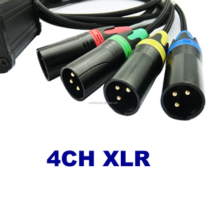 <span class=keywords><strong>Cable</strong></span> extensor 4 CH XLR macho hembra 3-5pin con <span class=keywords><strong>Cable</strong></span> Dmx a RJ 45 RJ45 conector adaptador de red <span class=keywords><strong>Cable</strong></span> proyector micrófono - Product Image 4