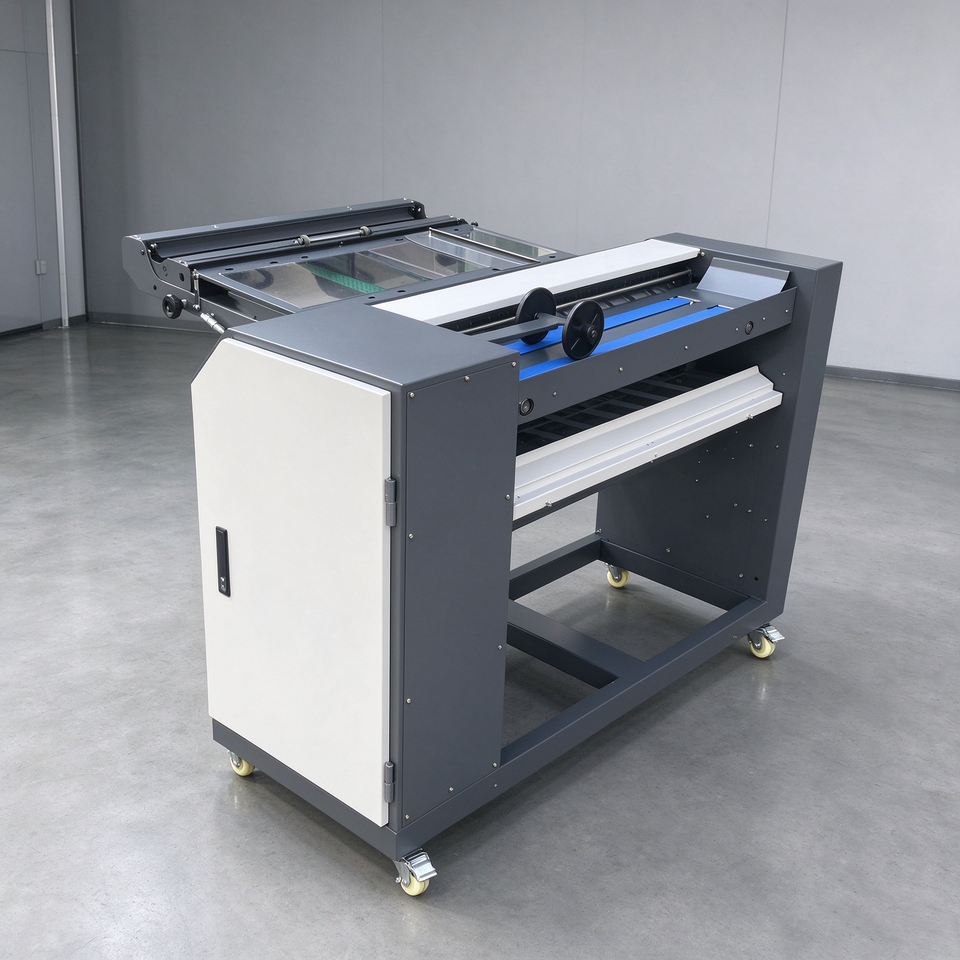 Touchscreen Paper Folding Machine A4 A1 Drawing Folder Semi Automatic ...