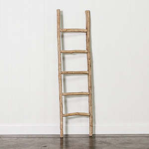 Home Integration Simple Wooden Attic <b>Ladder</b> Duplex Villa Invisible Lift Telescopic Solid Wood Easy Operate Wood - Product Image 1