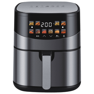 หม้อทอดไร้น้ำมันสแตนเลส6.5L 8L ขึ้นและลง - Product Image 4