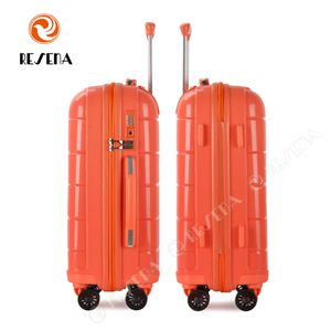 PP Carry on Valise Maletas De Viaje with Our Own Design Patent Trolley Bags Suitcase PP Trolley <strong>Luggage</strong> - Product Image 4