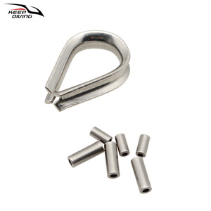 Gancho Giratorio Keep Diving, Anillo en Forma de 8 de Plástico y Acero Inoxidable, Accesorio para Pesca en Barco y Downrigger - Product Image 2