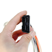 Cable Jumper OBD2 de 16 Pines a CAN Bus de Extremo Abierto, Conector Macho-Hembra OBDII J1962 para Conjuntos de Adaptadores de Diagnóstico EV