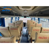 Autobus de luxe d'occasion Zhongtong à vendre, autobus Zhongtong 6906 Euro 6 diesel à transmission manuelle, capacité de 38 places pour le Zimbabwe