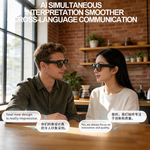 Nuevas Gafas Inteligentes H100 con Cámara de Video HD en Vivo, Traducción en Tiempo Real, Diálogo con IA, Reproducción de Música y Carga por Cable - Product Image 3