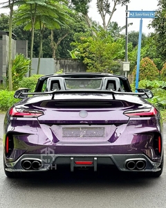 Diffusore Posteriore in Fibra di Carbonio Stile AC con LED per <span class=keywords><strong>BMW</strong></span> <span class=keywords><strong>Z4</strong></span> <span class=keywords><strong>G29</strong></span> 2019+ Kit Carrozzeria Splitter Paraurti Posteriore Spoiler - Product Image 4
