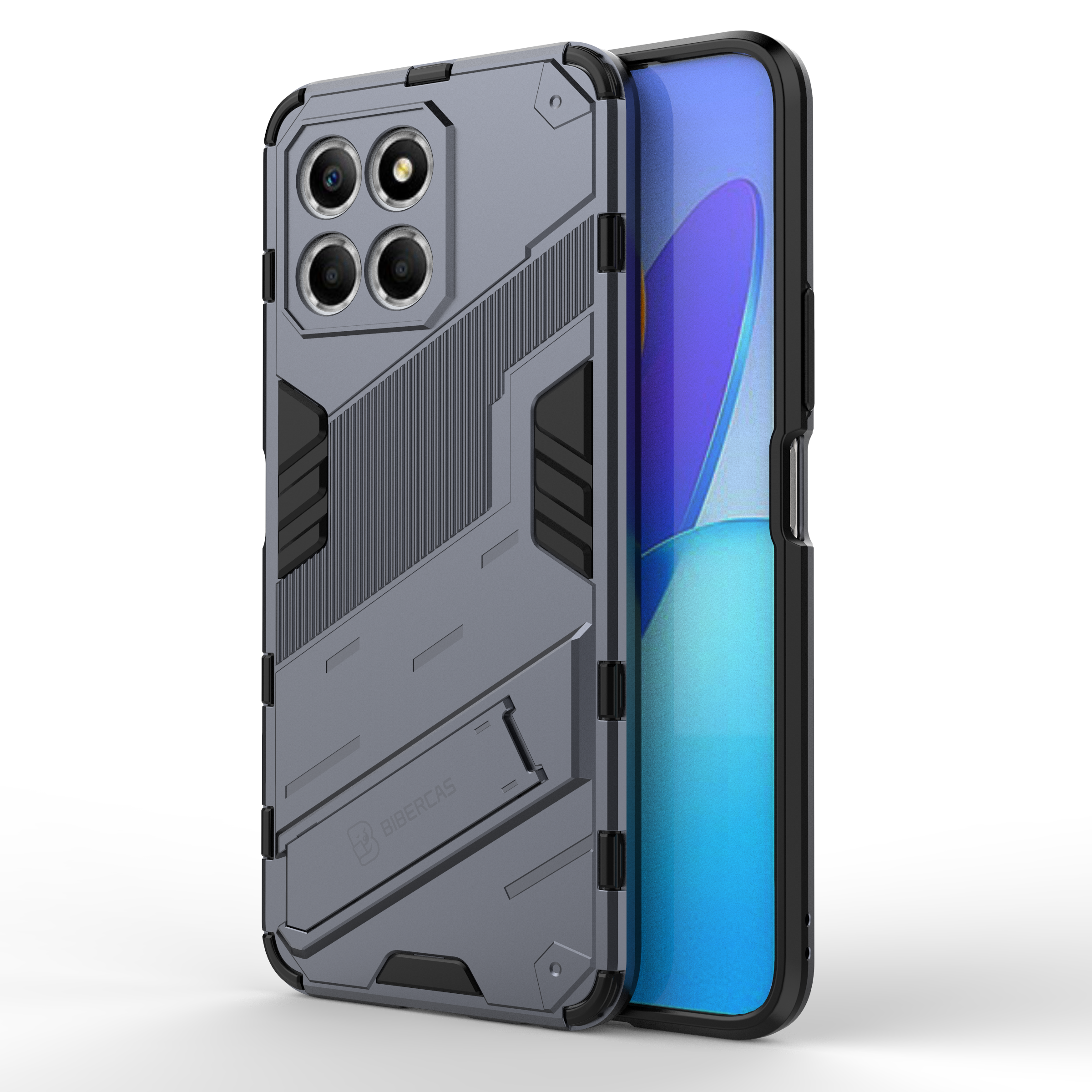 Punk Armor Drop Kickstand Shockproof Phone Cover for Huawei