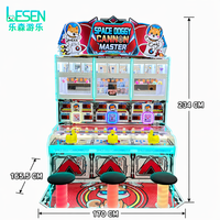 Jeu de tir de balles 3 Cannon Park pour aires de jeux intérieures, centres de divertissement familial et salles de jeux, machine d'arcade à monnayeur pour enfants avec jeu de balles physique