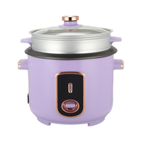 Cuisinières à riz cylindriques tendance 1,0L-2,8L avec cuve intérieure en aluminium et revêtement antiadhésif – Nouveautés
