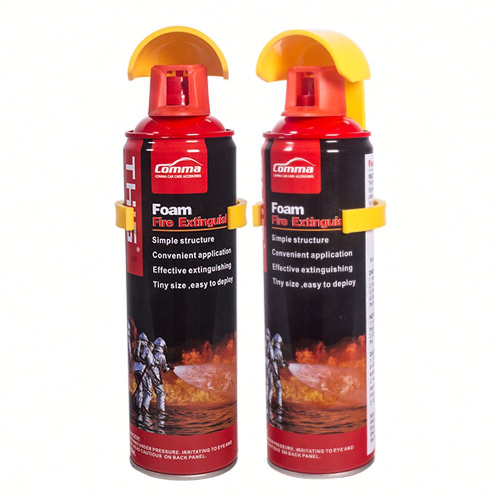 Уход за автомобилем comma, 500 мл, пенопластовый огнетушитель, цена, автоматический автомобильный Огнетушитель