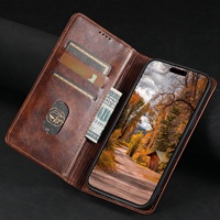 Étui portefeuille magnétique SUTENI en similicuir avec support pour iPhone 18 Pro Max, 17, 16 Plus, 15 Pro, 14, 13, 12