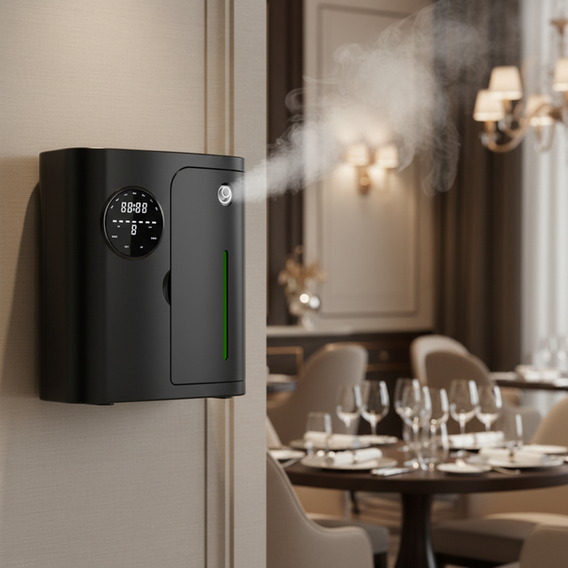 ULTRA Aroma Diffuser Fragrance Oil Diffuser APP Control HVAC Wall Mounted Scent Machine 160ml