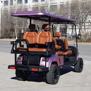 Voiturette de <span class=keywords><strong>golf</strong></span> électrique 6 places à <span class=keywords><strong>prix</strong></span> de gros avec châssis en aluminium, certifiée CE, à vendre - Product Image 6