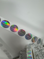 Autocollants en aluminium transparents personnalisés, imprimés, durables, imperméables, autocollants en rouleau avec logo, pour utilisation en supermarché, avec formes personnalisées