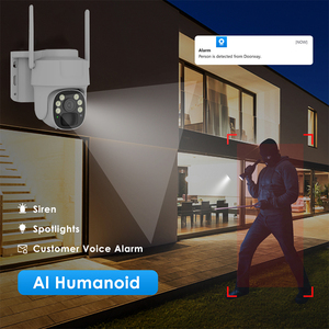 Caméra solaire extérieure <span class=keywords><strong>de</strong></span> sécurité <span class=keywords><strong>sans</strong></span> <span class=keywords><strong>fil</strong></span> PTZ WiFi IP CCTV 3MP V380 alimenté par batterie 4G carte SIM bon marché - Product Image 2