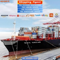 Agent d'expédition le moins cher à Shenzhen, Chine, services logistiques de livraison de marchandises vers l'Allemagne, les États-Unis, livraison porte à porte, DDP, transitaires