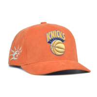 Casquettes de basket-ball avec logo personnalisé, casquette de baseball doublée en satin, casquette de baseball 5 panneaux, chapeau en velours côtelé brodé pour équipe de basket-ball
