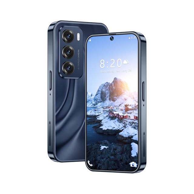 Super Cheap  Mini Reno12 Mini Ultra-small Pocket Android Quad-core Backup Cellphone Export Smart Small Mobile Phone