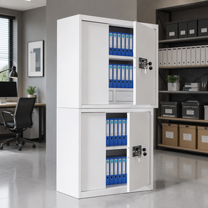 Gabinete de Seguridad para Oficina de Acero, con Cerradura Electrónica de Contraseña, para Almacenamiento de Archivos y Oficinas Corporativas - Product Image 4