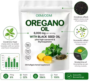 Aceite de Orégano Orgánico de Marca Privada, Antiinflamatorio, Antioxidante, Refuerzo Inmunológico, Equilibrio del Microbioma Intestinal, Cápsulas Blandas para Adultos - Product Image 4