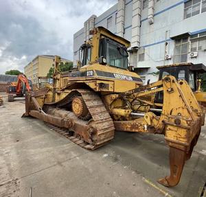 รถดันดิน Caterpillar D7R สีเดิมจากโรงงาน พร้อมวินซ์ สภาพสมบูรณ์แบบ มือสอง CAT D7R สำหรับงานฟื้นฟูพื้นที่ - Product Image 1
