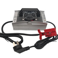 Chargeur de batterie au lithium intelligent à arrêt automatique SY500 24V 15A AC100-240V pour machine de nettoyage électrique industrielle