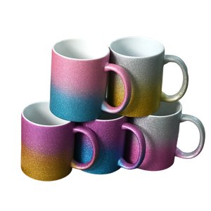 Vendita calda personalizzata pid 2025 regalo personalizzato 11oz tazza di sublimazione spazi in <span class=keywords><strong>ceramica</strong></span> tazza di caffè Glitter tazza di sublimazione per il - Product Image 3