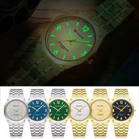 Jam Tangan Pria CURREN 8504, Jam Tangan Quartz Bercahaya, Minimalis, Kasual, Tahan Air, Reloj Hombre