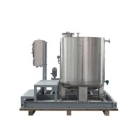Plataforma de Dosificación Automática con Tanque de Mezcla, Control PLC, para Uso Industrial