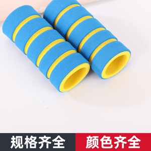 74125 แฮนด์จับทำจากยางไนไตรล์แบบกำหนดเองได้ สองสี ขัดเงา สำหรับอุปกรณ์ออกกำลังกาย เชือกกระโดด ด้ามจับป้องกันการลื่น ใช้ได้ทั้งชายและหญิง - Product Image 4