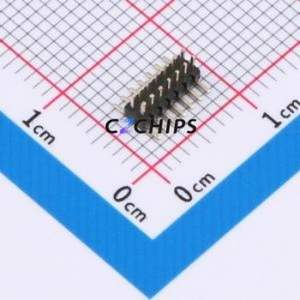 PZ1.0-US2S-7A Pin Header SMD,P=1mm Connector ( Pin Structure: 2x7P )( Pitch: 1mm )( Row Spacing: 1mm ) - Product Image 1