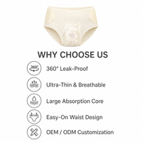 Culottes jetables de nuit pour règles, anti-fuites, ultra-fines, hygiéniques, pour femmes enceintes et maternité, en gros