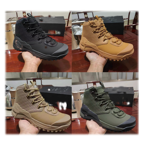 Botas tácticas resistentes al agua, antideslizantes y duraderas DFA01, en promoción, color negro, en stock, para senderismo. - Product Image 2