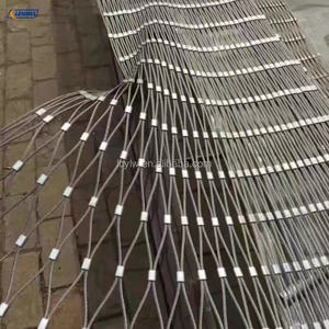 Edelstahl-Köpergeflecht-Seilnetz Korrosionsbeständiges Vogelsprach-Seilnetz - Product Image 4