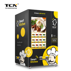 Tcn thực phẩm thông minh máy bán hàng tự động màn hình cảm ứng Hot thực phẩm Máy bán hàng tự động để sưởi ấm bữa ăn trong hộp - Product Image 3