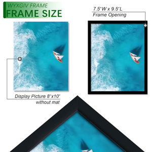 Khung ảnh nhựa DX Designs khổ A4 A3 có khóa bấm, dùng để trưng bày poster, tranh in, trang trí phòng trưng bày nghệ thuật - Product Image 5