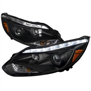Phare de voiture halogène Flyingsohigh pour Ford Focus 2012 2013 2014, lentille transparente, PERFORMANCE, phare de voiture - Product Image 1
